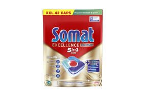 Somat Spülmaschinentabs Excellence Premium 5in1, Art.-Nr. S5C42 - Paterno B2B-Shop