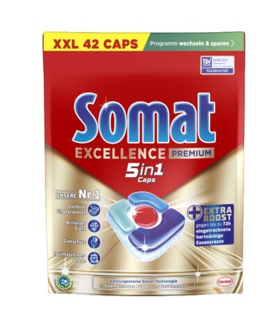 Somat Spülmaschinentabs Excellence Premium 5in1, Art.-Nr. S5C42 - Paterno B2B-Shop Somat Spülmaschinentabs Excellence Premium 5in1, Art.-Nr. S5C42 - Paterno B2B-Shop