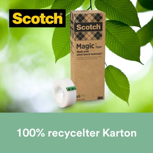 Klebeband Scotch® Magic™ 19x33 mit 66 %, Art.-Nr. 900-1933 - Paterno B2B-Shop