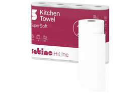 Küchenrollen Satino HiLine 3-lagig - hochweiß, Art.-Nr. 4120305 - Paterno B2B-Shop