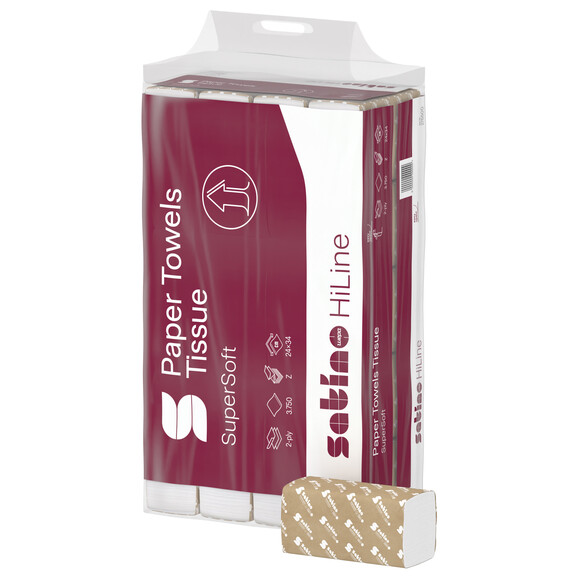 Papierhandtücher Satino Prestige Interfold 2-lagig, Art.-Nr. 276600 - Paterno B2B-Shop