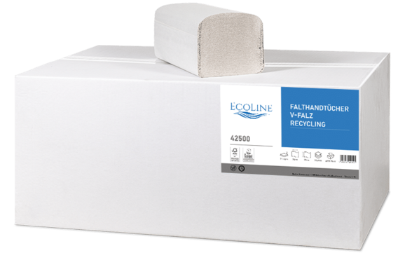 Papierhandtücher 2-lagig V-Falz, Art.-Nr. 42500 - Paterno B2B-Shop