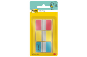 Haftstreifen Post-It Index Strong 25,4x38 mm, Art.-Nr. 686-RYB - Paterno B2B-Shop
