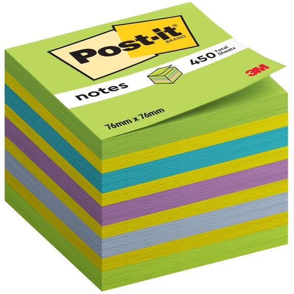Haftnotizwürfel Post-it 76x76 mm neongrün-blau, Art.-Nr. 2028NB - Paterno B2B-Shop Haftnotizwürfel Post-it 76x76 mm neongrün-blau, Art.-Nr. 2028NB - Paterno B2B-Shop