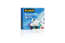 Klebeband Scotch 19mmx33lfm ablösbar, Art.-Nr. 11269 - Paterno B2B-Shop