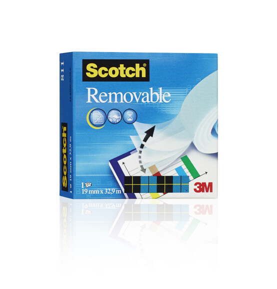Klebeband Scotch 19mmx33lfm ablösbar, Art.-Nr. 11269 - Paterno B2B-Shop Klebeband Scotch 19mmx33lfm ablösbar, Art.-Nr. 11269 - Paterno B2B-Shop