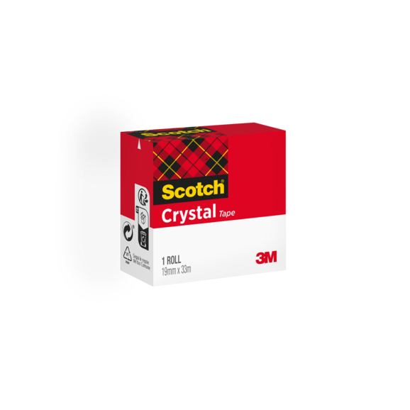 Klebeband Scotch 19mmx33lfm Crystal, Art.-Nr. 600-19-33 - Paterno B2B-Shop Klebeband Scotch 19mmx33lfm Crystal, Art.-Nr. 600-19-33 - Paterno B2B-Shop