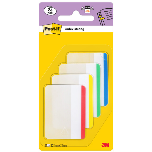 Haftstreifen Post-it Index Strong Filing - flach, Art.-Nr. 686F-1 - Paterno B2B-Shop