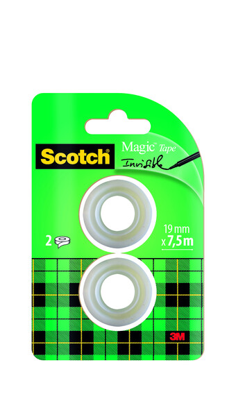 Kleberolle Scotch Magic 19mm x7,5lfm, Art.-Nr. 1975R2 - Paterno B2B-Shop