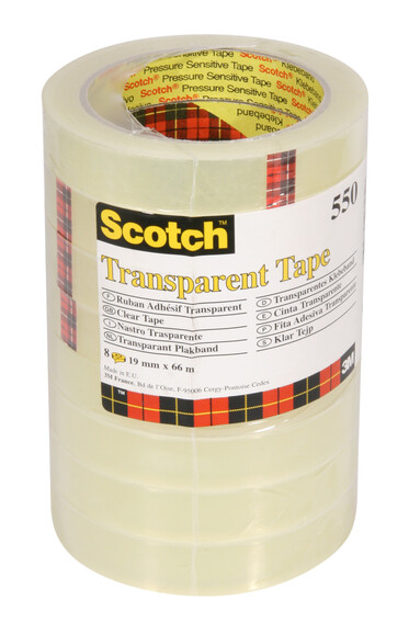 Klebeband Scotch 19mmx66lfm transparent, Art.-Nr. 550-19-66 - Paterno B2B-Shop Klebeband Scotch 19mmx66lfm transparent, Art.-Nr. 550-19-66 - Paterno B2B-Shop