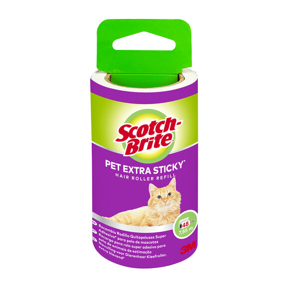 Scotch-Brite™ Ersatzrolle für Tierhaare 48 Blatt, Art.-Nr. 837RP-56 - Paterno B2B-Shop